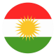 Kurdistan High quality Flag Classic Round Sticker _ Zazzle